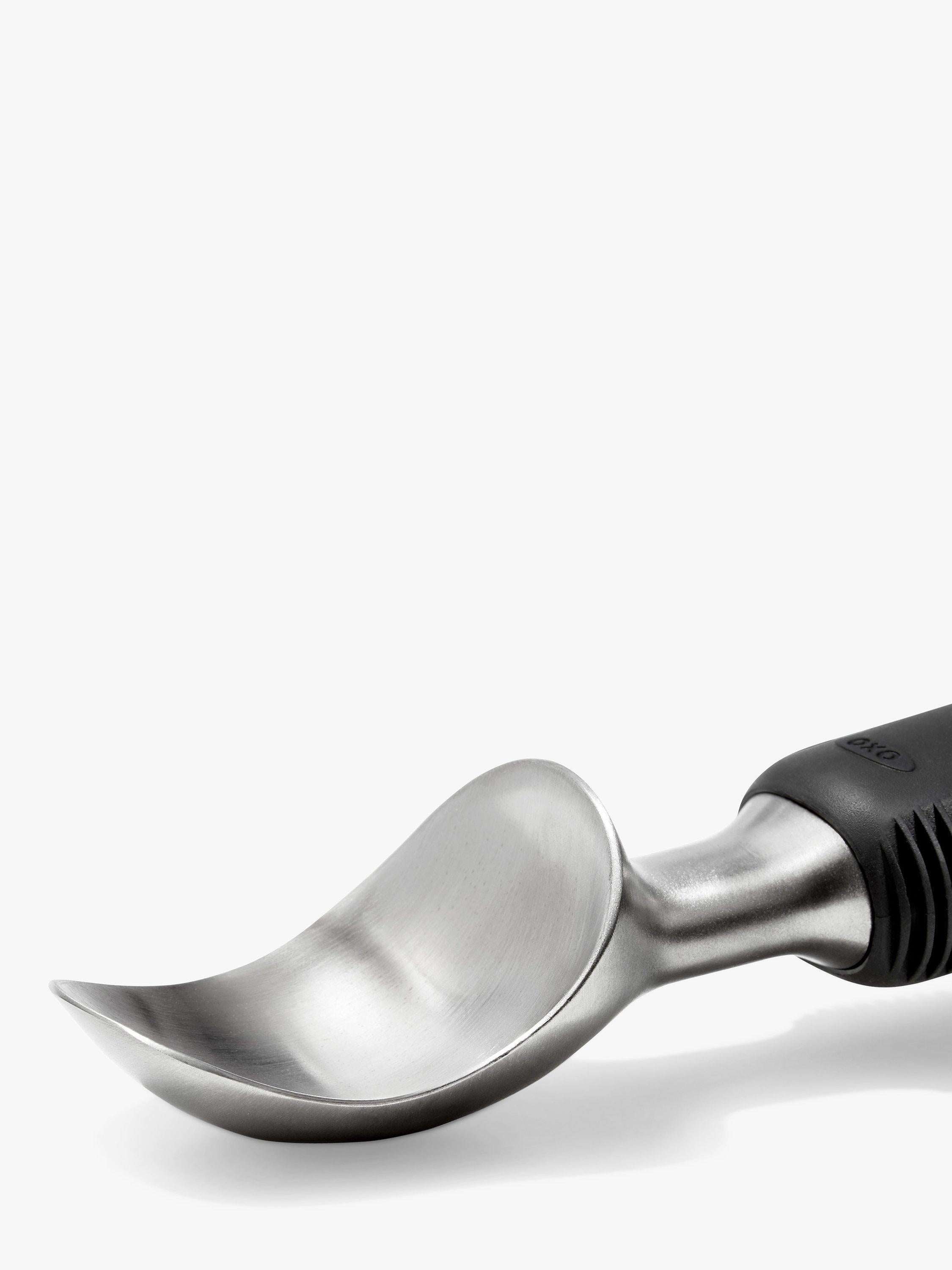 OXO non-slip stainless steel ice cream scoop (British brand)