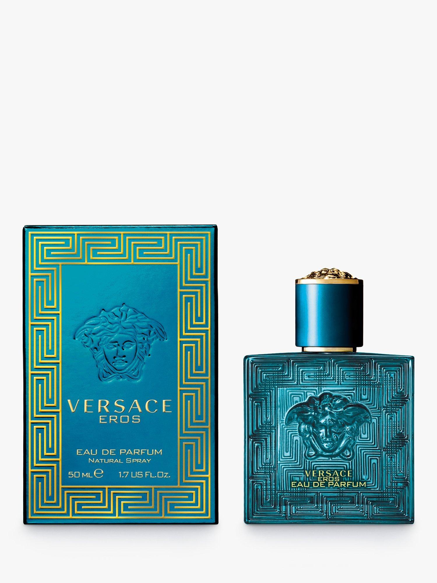 Versace Eros Eau de Parfum 50ml woody fragrance (British brand)