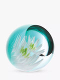 Caithness handmade Scottish waterlily paperweight 6.5cm, UK version