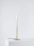 John Lewis Twist LED table lamp brushed chrome 50.5cm, UK version