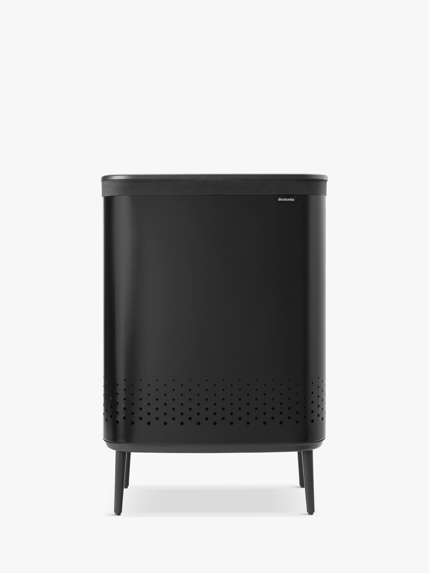 Brabantia Bo Hi laundry bin 2x45L in matte finish, UK version