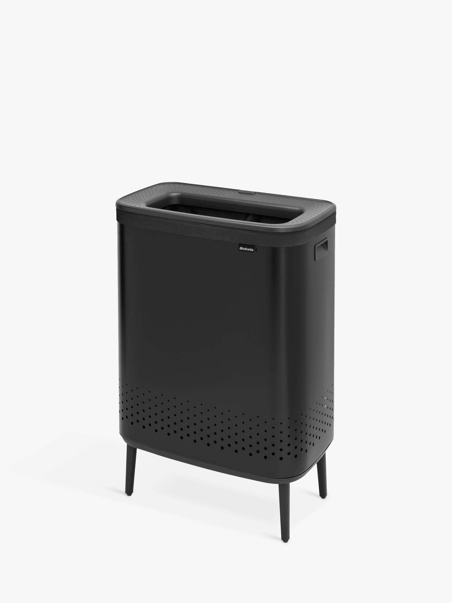 Brabantia Bo Hi laundry bin 2x45L in matte finish, UK version