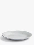 John Lewis stoneware side plate grey 16.3cm - British product