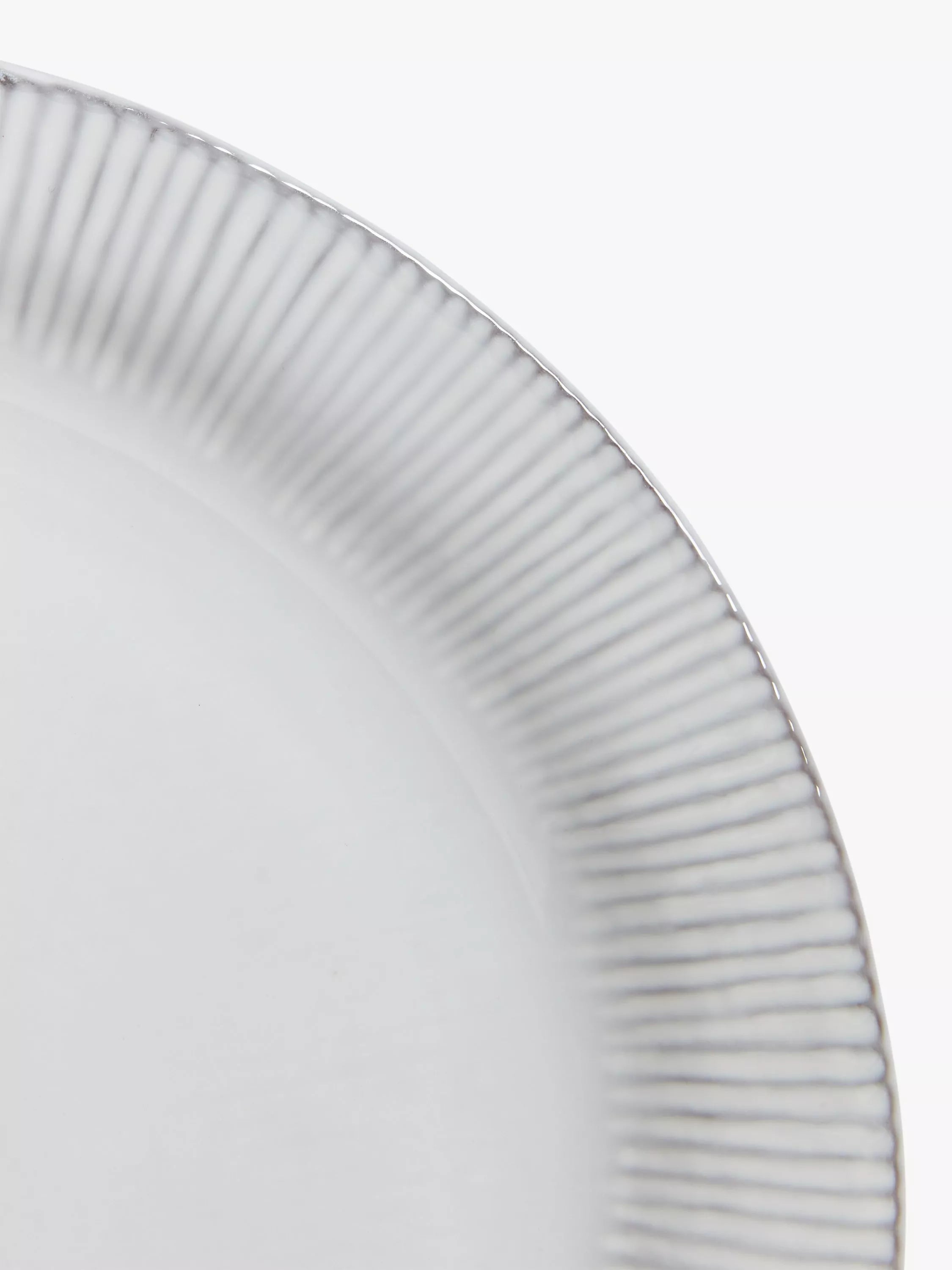 John Lewis Leckford stoneware dinner plate 27.8cm, imported from the UK