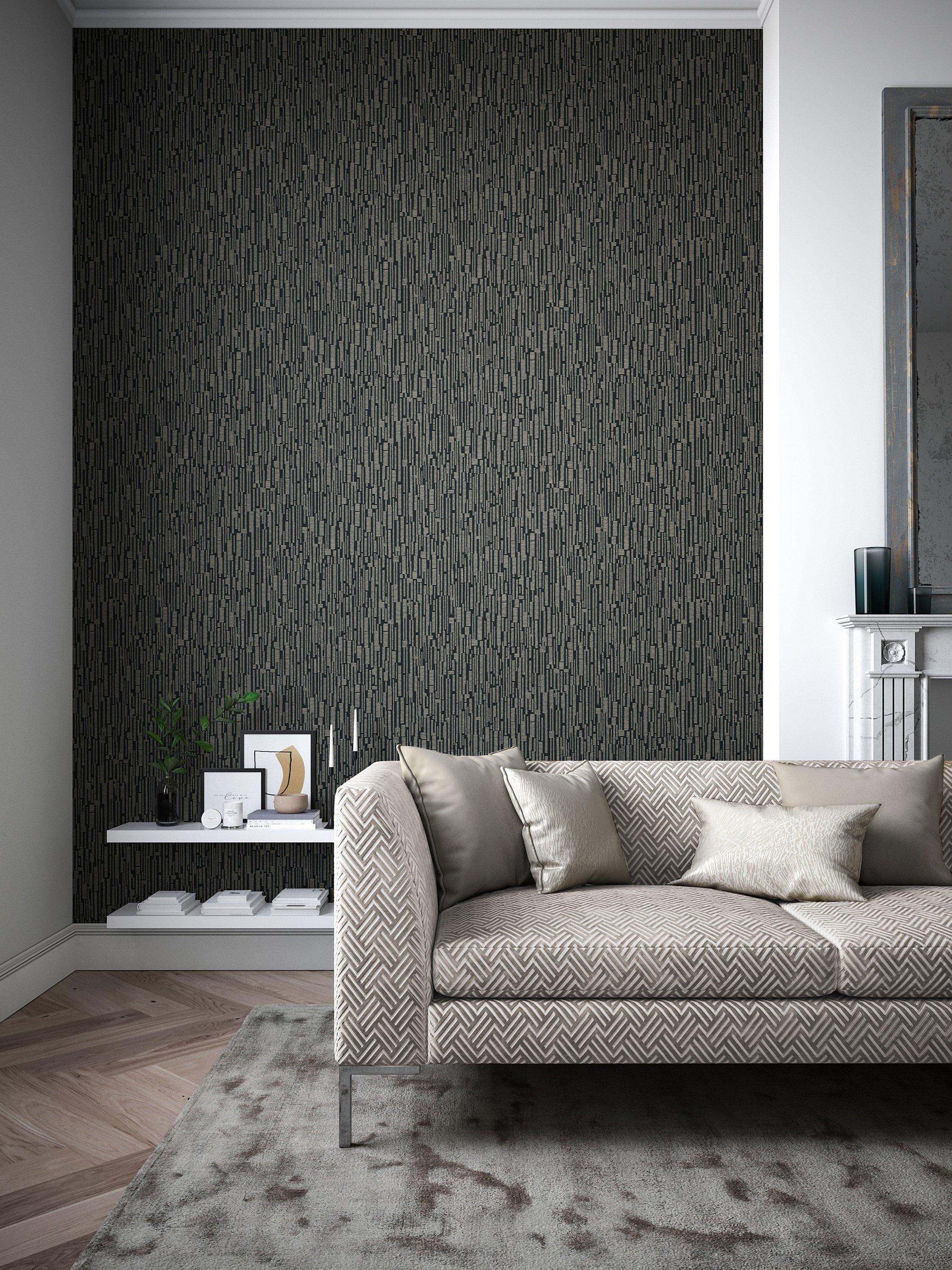 Harlequin Series Wallpaper geometric 10.05m roll, UK version