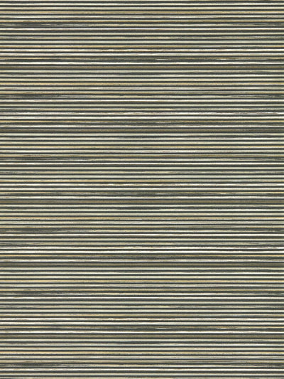 Textured Wallpaper with Horizontal Stripe Pattern and Metallic Highlights