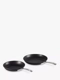 Le Creuset toughened non-stick shallow frying pans set, 24cm and 28cm, UK version