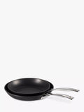 Le Creuset toughened non-stick shallow frying pans set, 24cm and 28cm, UK version