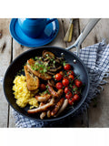 Le Creuset toughened non-stick shallow frying pans set, 24cm and 28cm, UK version