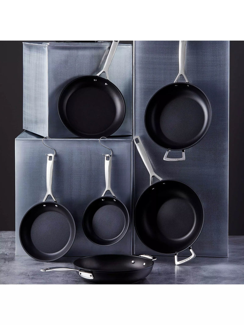 Le Creuset toughened non-stick shallow frying pans set, 24cm and 28cm, UK version