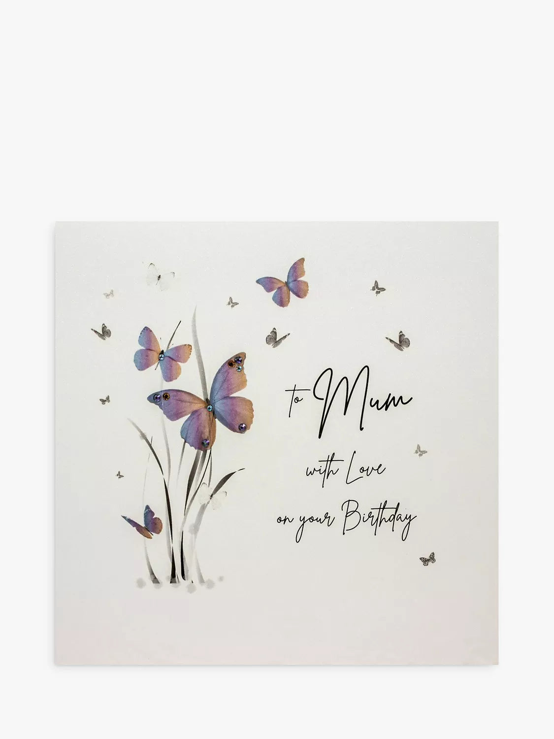 Five Dollar Shake birthday card for mum with pink envelope, UK version