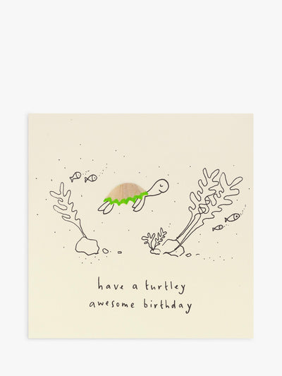 Ruth Jackson Schildkröten-Geburtstagskarte