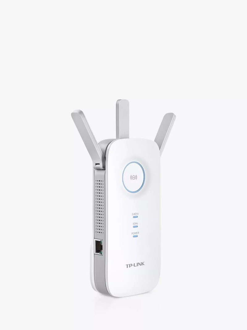 TP-Link RE450 dual band Wi-Fi range extender (British brand)