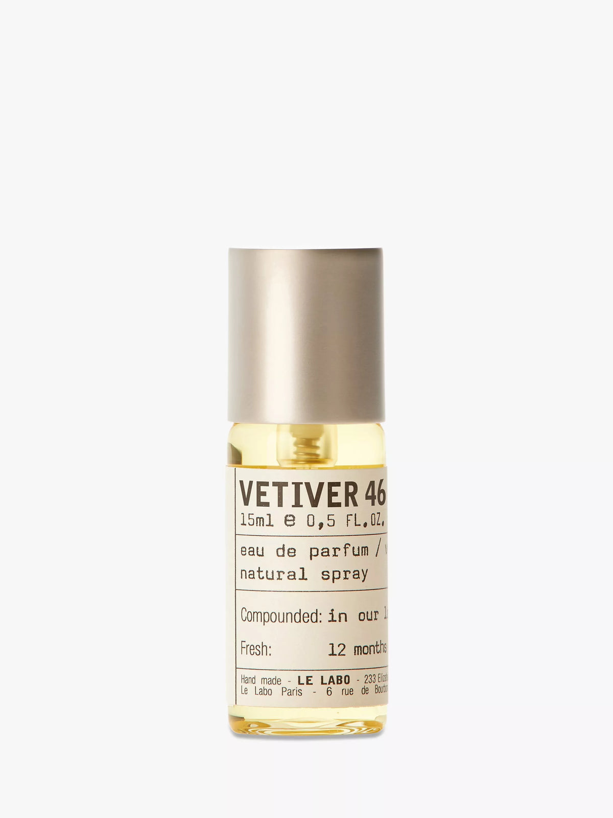 Masculine Vetiver Eau De Parfum with Cedar and Pepper Notes