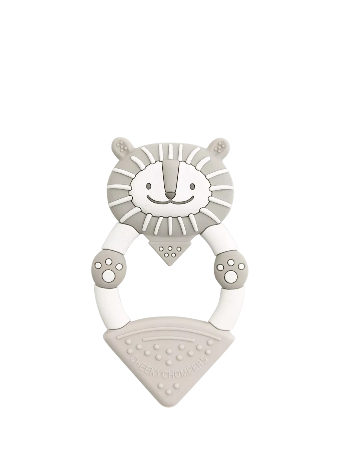 Cheeky Chompers Bertie the Lion silicone teether (British brand)