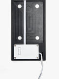 Sensio Astro Trio Tone LED under cabinet light in brushed aluminium, imported from the UK