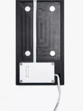 Sensio Astro Trio Tone LED under cabinet light in brushed aluminium, imported from the UK