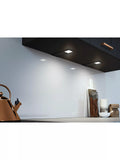 Sensio Astro Trio Tone LED under cabinet light in brushed aluminium, imported from the UK