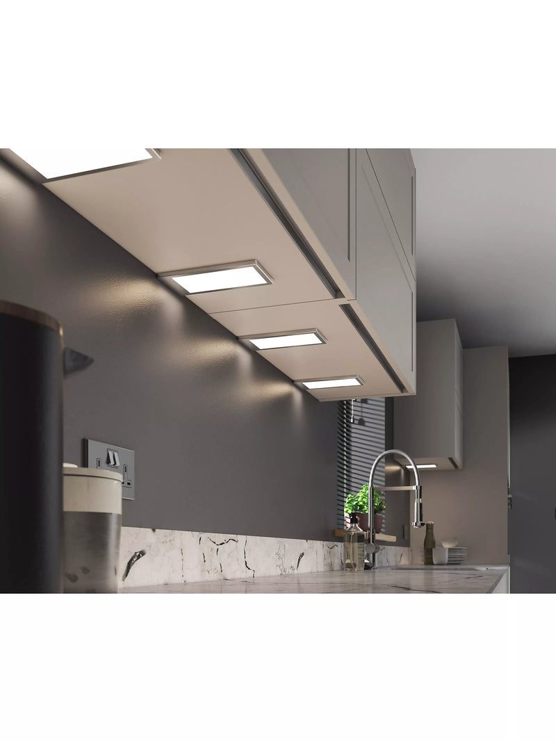 Sensio Neo LED under cabinet light with Trio Tone, imported from the UK