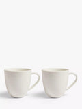 John Lewis Wave fine china mugs set of 2 320ml, UK version