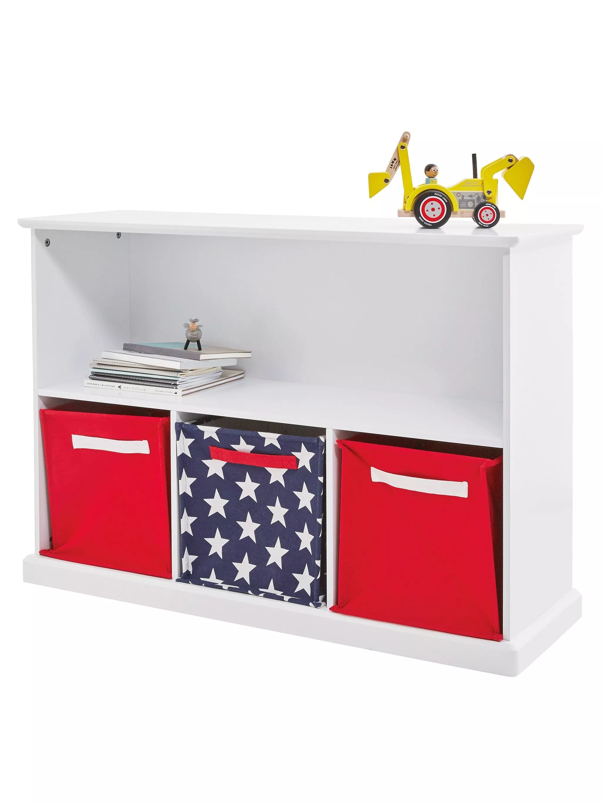 GLTC Abbeville white cube storage unit (British brand)