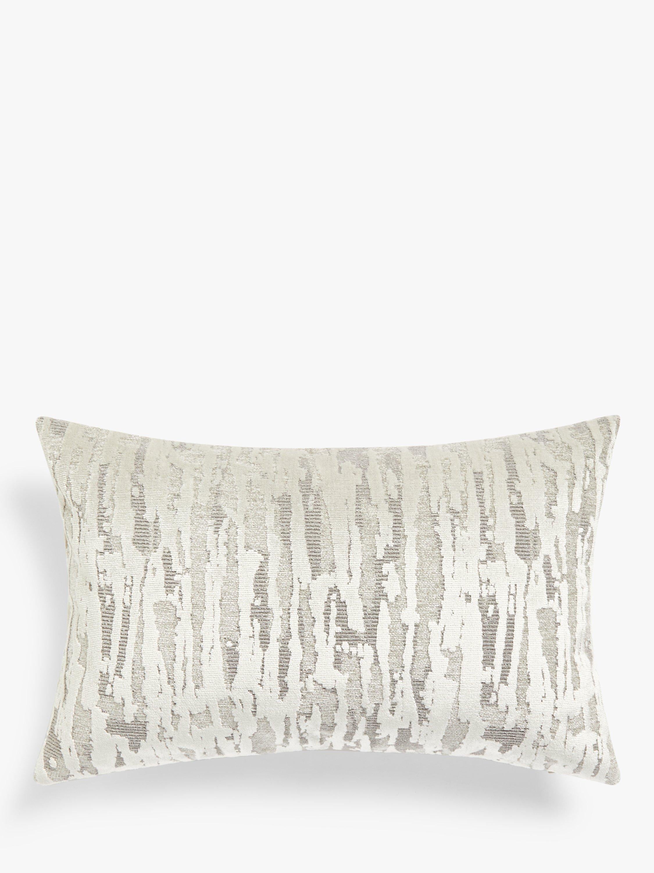 John Lewis Husk Velvet Cushion 60x40cm, imported from the UK