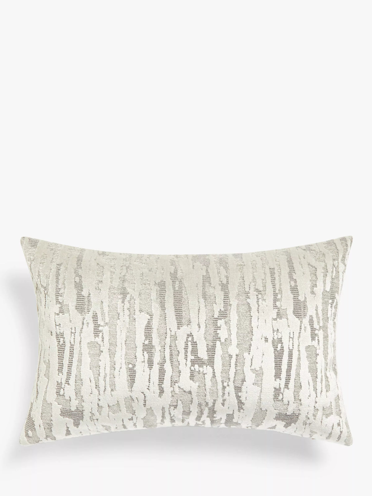John Lewis Husk Velvet Cushion - Green