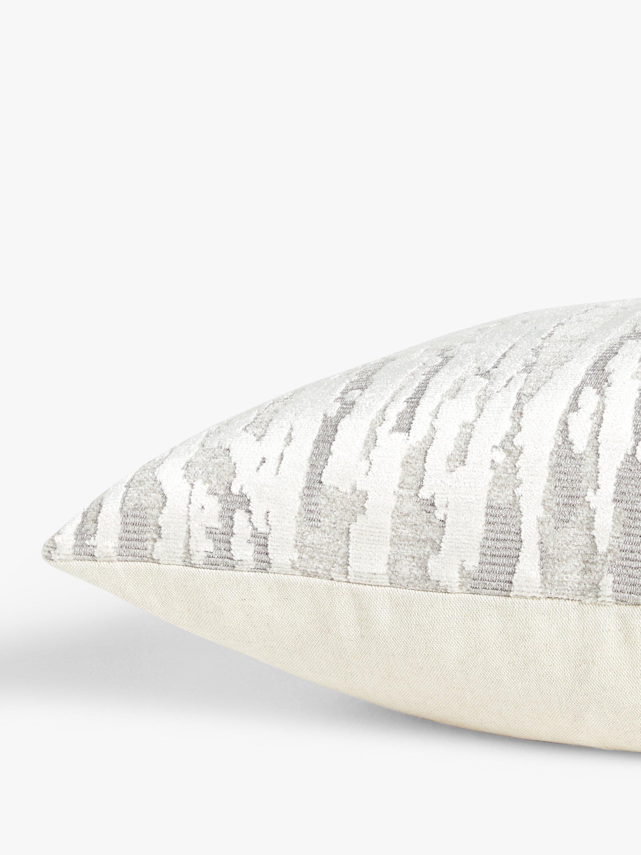 John Lewis Husk Velvet Cushion 60x40cm, imported from the UK