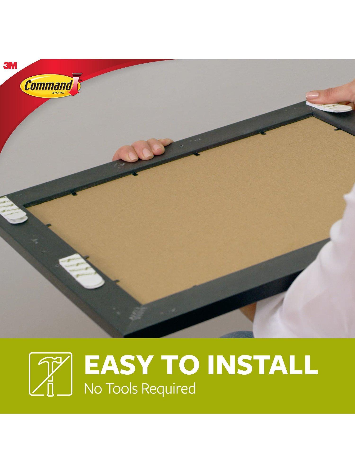 Command medium picture hanging strips kit for 3 pictures - British product
