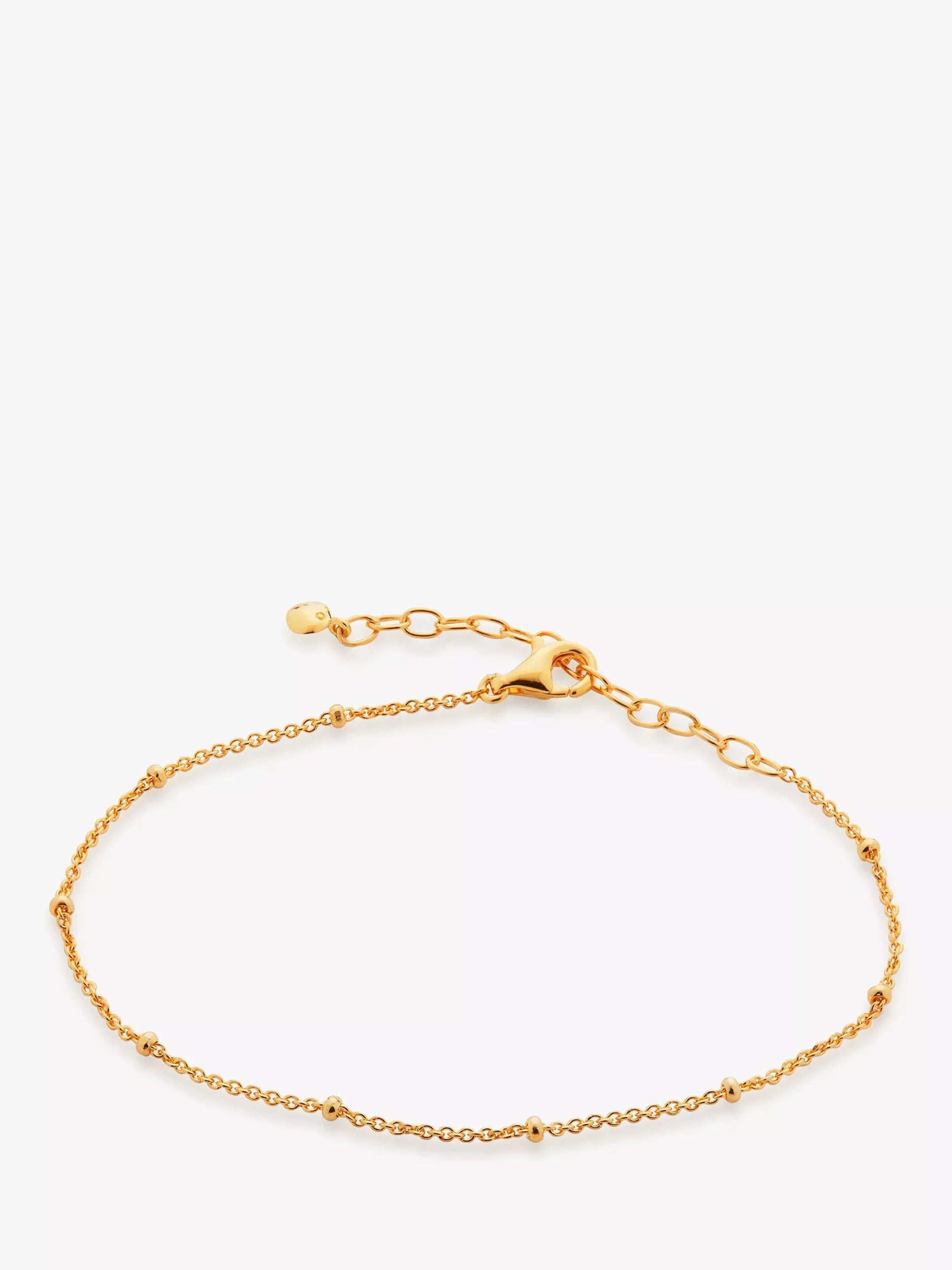 Monica Vinader Fine Beaded Chain Bracelet