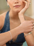 Monica Vinader fine chain bracelet in sterling silver British product