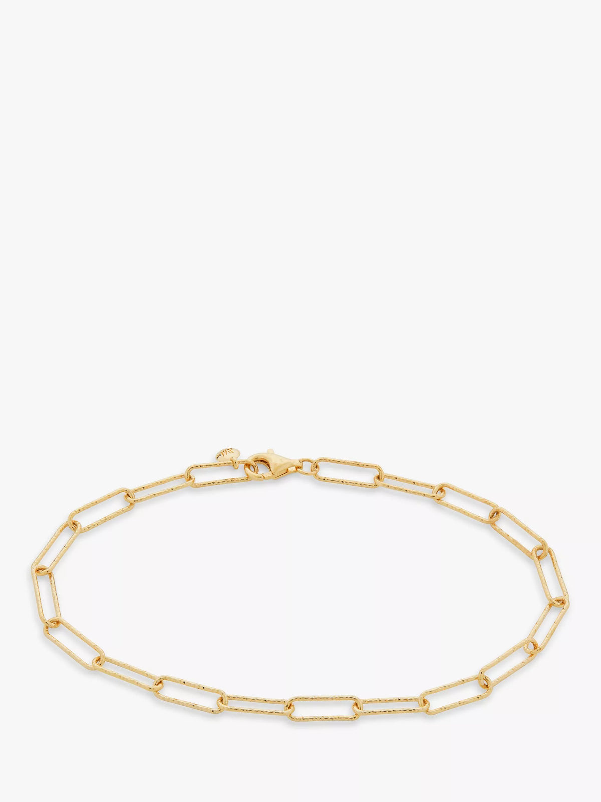 Monica Vinader gold plated chain bracelet 20cm - British product
