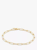 Monica Vinader gold plated chain bracelet 20cm - British product