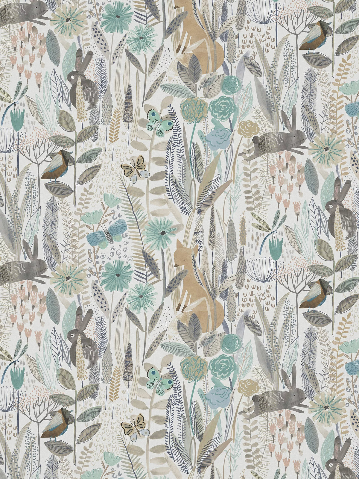 Harlequin Hide Seek furnishing fabric cotton satin (British brand)