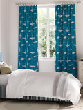 Harlequin Chocks Away fabric with aircraft pattern, imported from the UK