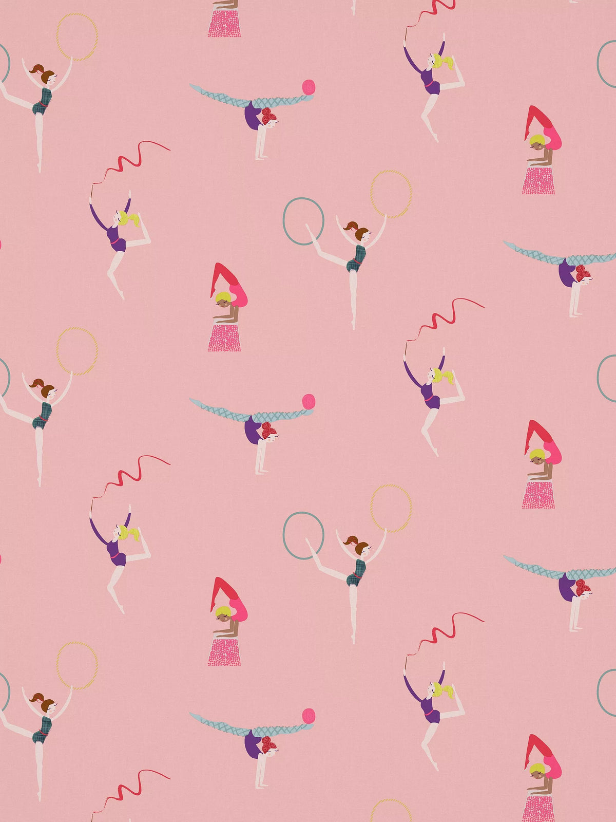 Harlequin Balancing Act furnishing fabric, imported from the UK
