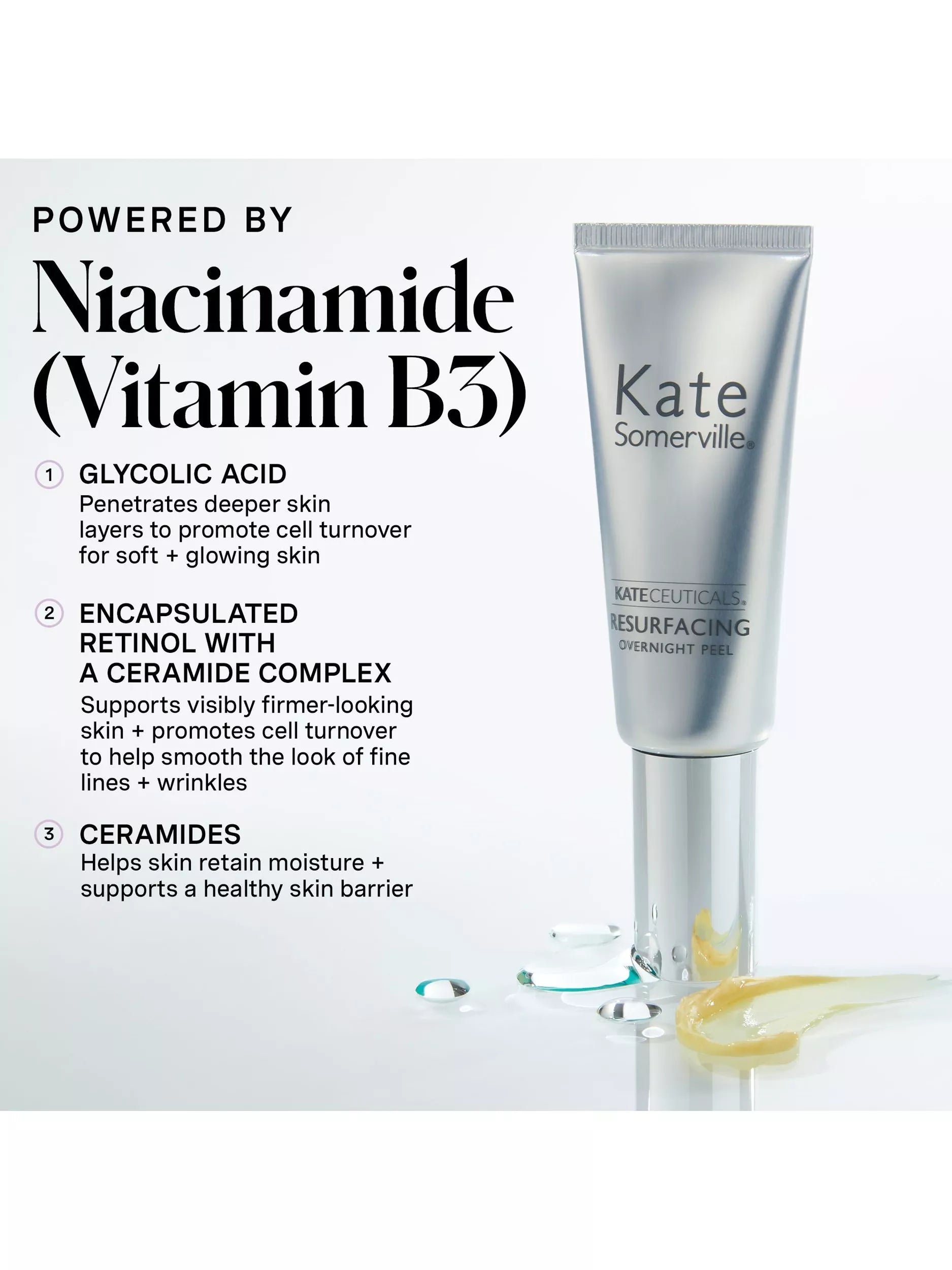 Kate Somerville resurfacing overnight peel 30ml, UK version