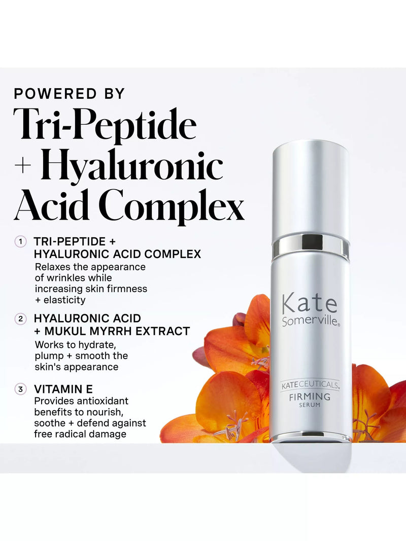 Kate Somerville firming face serum with peptides and hyaluronic acid, UK version