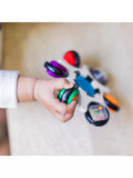 Baby Einstein Curiosity Clutch sensory toy with multiple activities for infants - British product