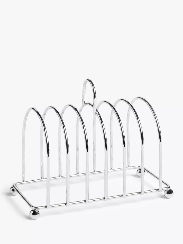 John Lewis Metal Toast Rack, Chrome