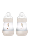 MAM Easy Start Anti-Colic Baby Bottle, 160ml, Pack of 2, Feeding Nature