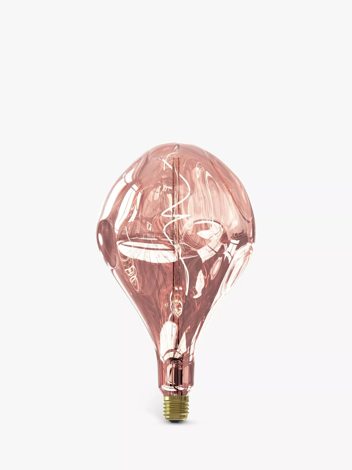 Calex XXL 6W LED rose tinted bulb, imported from the UK