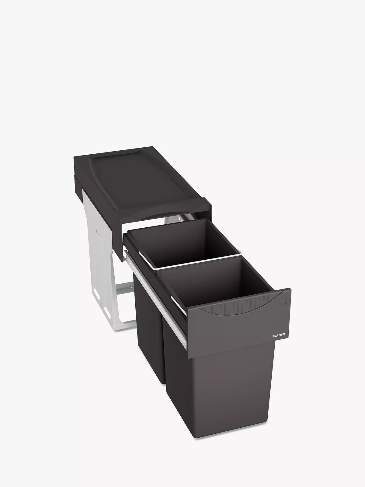BLANCO under counter kitchen bin with two 30L sections - British product
