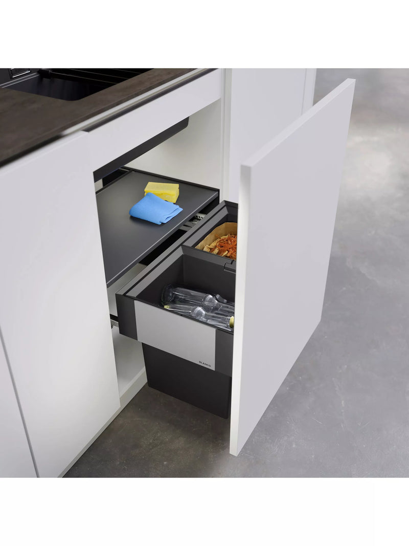 BLANCO under counter 2-section pull-out kitchen bin 34L - British product