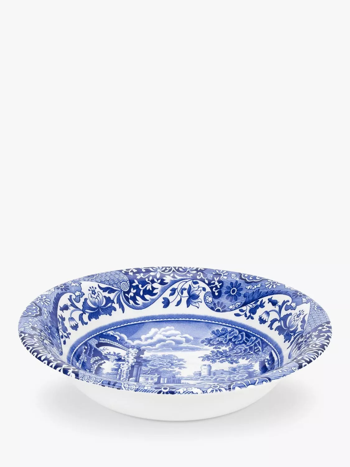 Spode Blue Italian cereal bowls 15cm set of 4 - British product