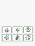 Portmeirion Botanic Garden 6-piece placemat and coaster set, imported from the UK