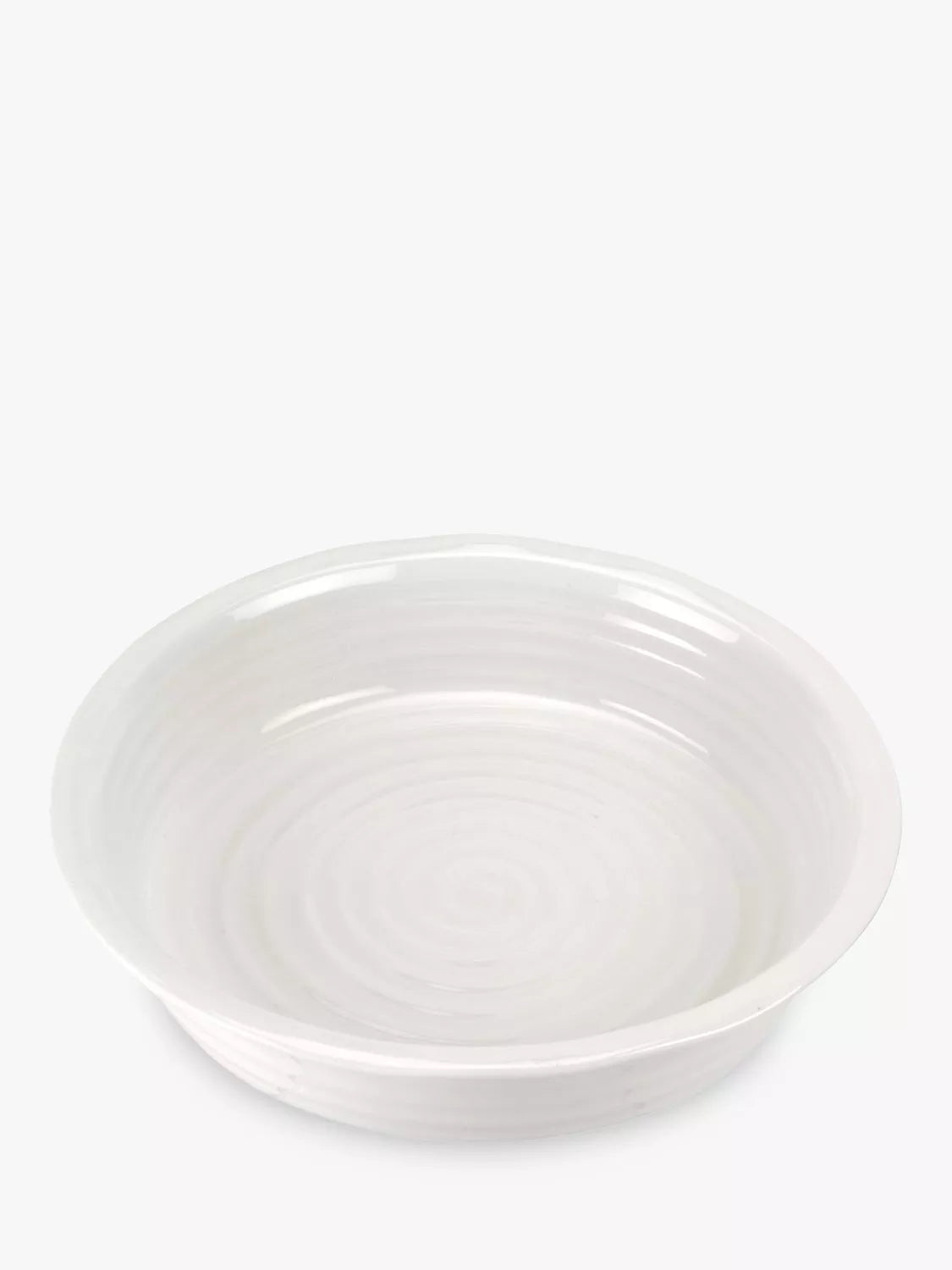 Sophie Conran Portmeirion porcelain pie dish 27cm white, imported from the UK