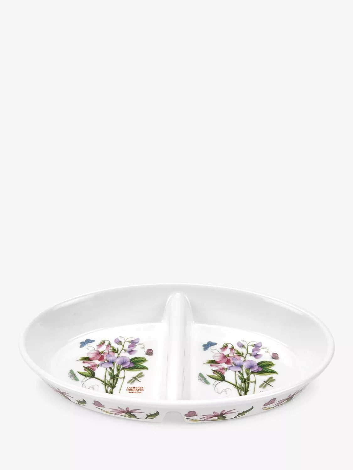 Portmeirion sweet pea divided oven dish 29cm, UK version