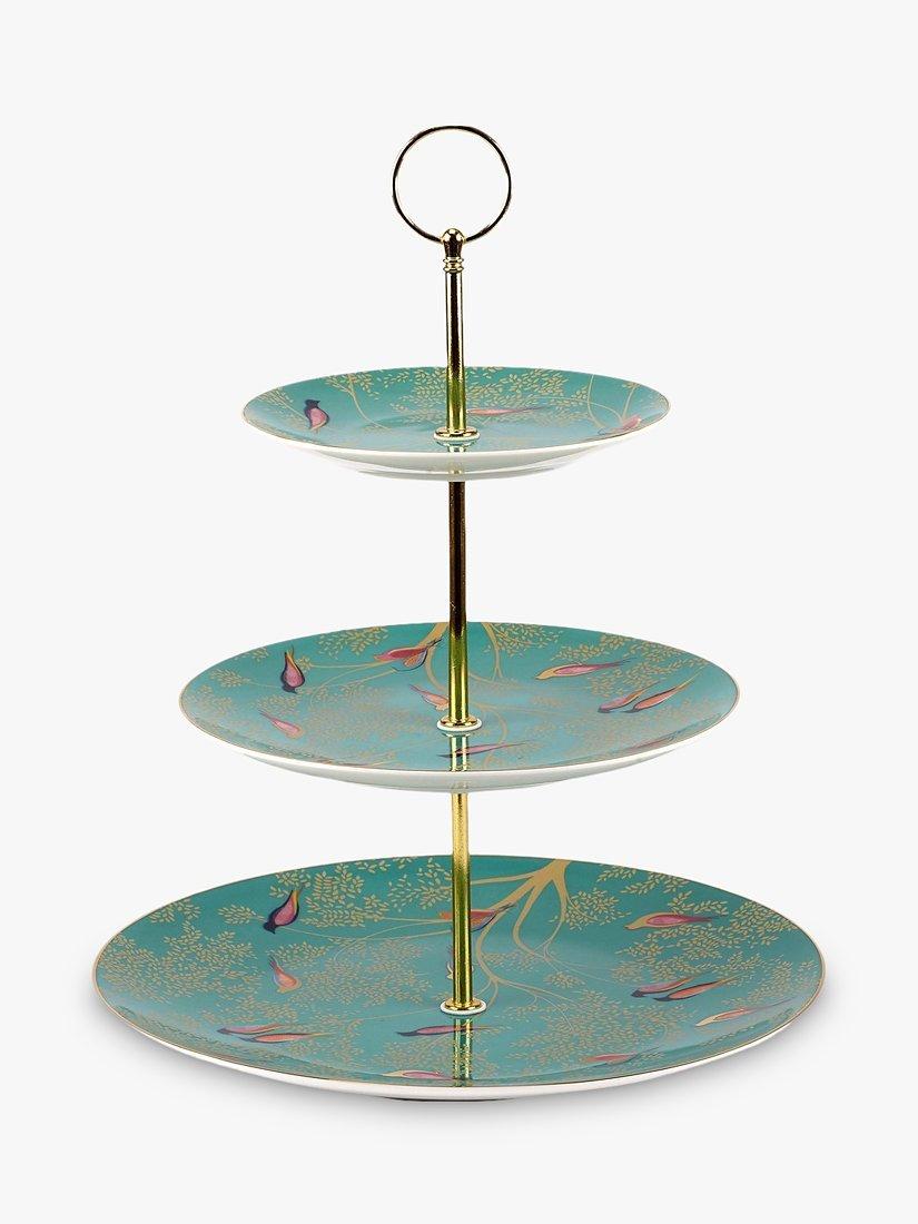 Sara Miller Chelsea 3-tier cake stand set (British brand)