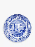 Spode Blue Italian side plates set of 4, 23cm (British brand)